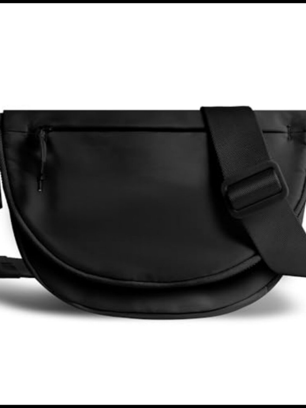 MEISEY Medium Nylon Crescent Bag Crossbody Shoulder Bag